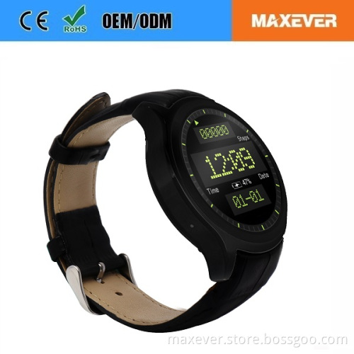 1.3" IPS Touch Screen Bluetooth WIFI GPS Heart Rate Monitor 3G Android Smart Watch Phone D5 PLUS